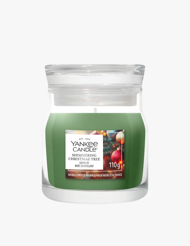 Yankee Candle Signature Small Jar Shimmering Christmas Tree - picture 1