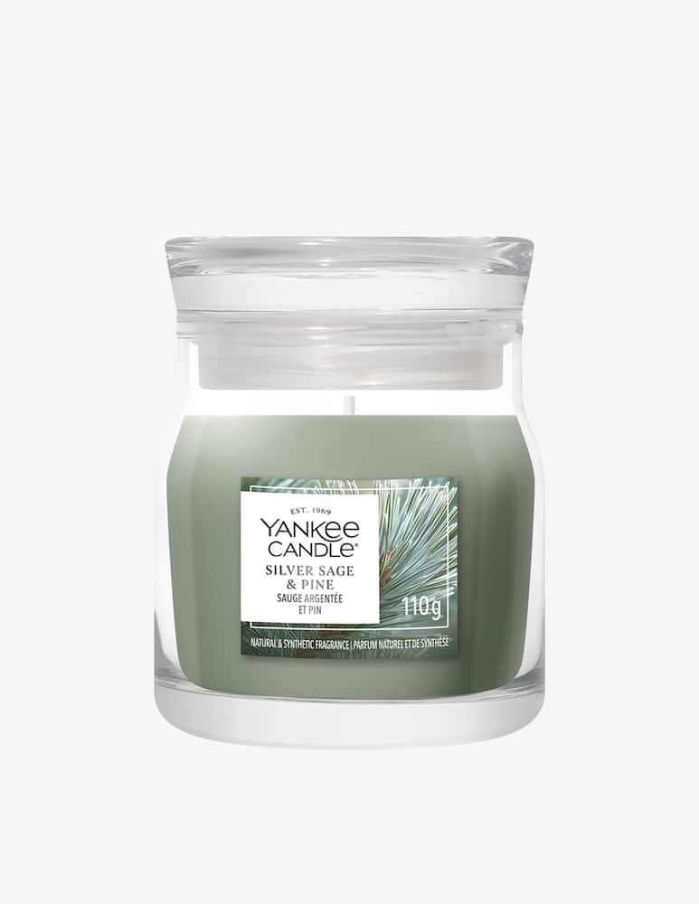Yankee Candle Signature Small Jar Silver Sage & Pine - picture 1 Yankee Candle Signature Small Jar Silver Sage & Pine - picture 1