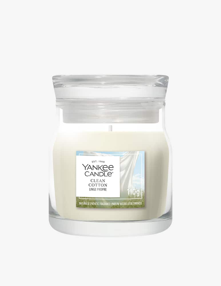 rinascente Yankee Candle Signature Small Jar Clean Cotton