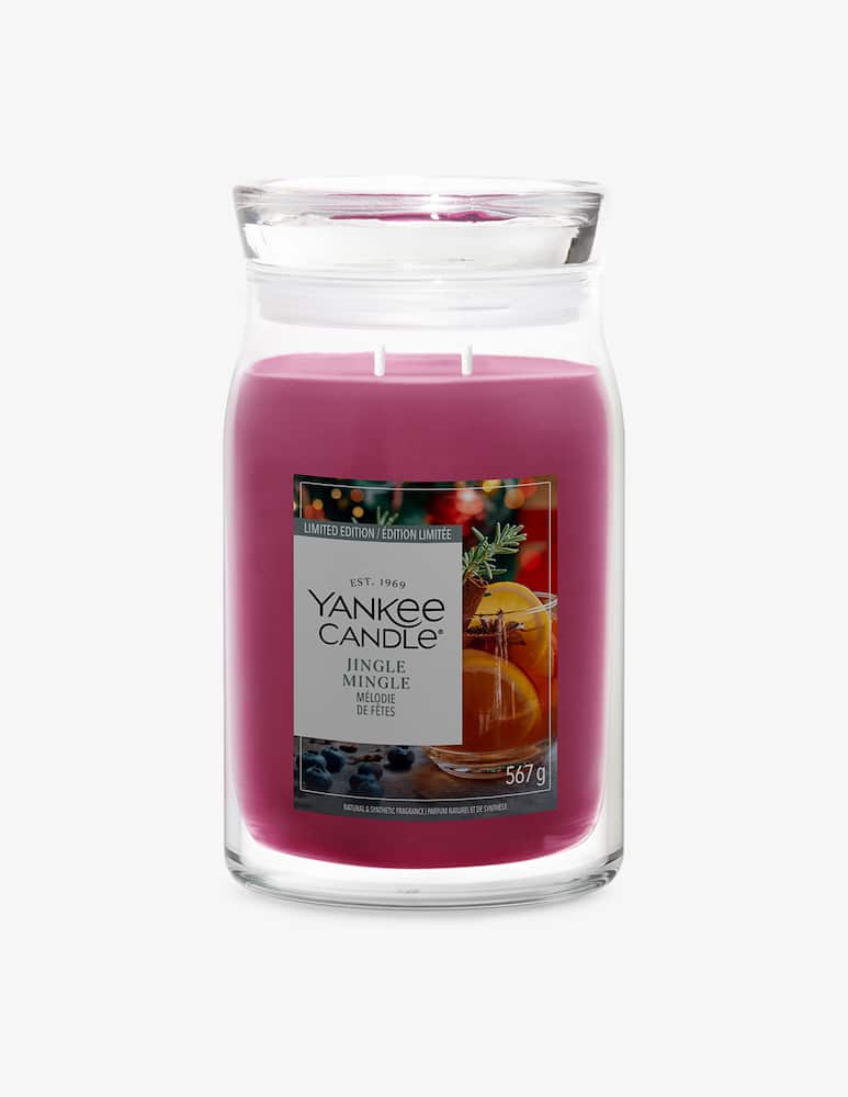 Yankee Candle Signature Giara Grande Jingle Mingle - immagine 1 Yankee Candle Signature Giara Grande Jingle Mingle - immagine 1