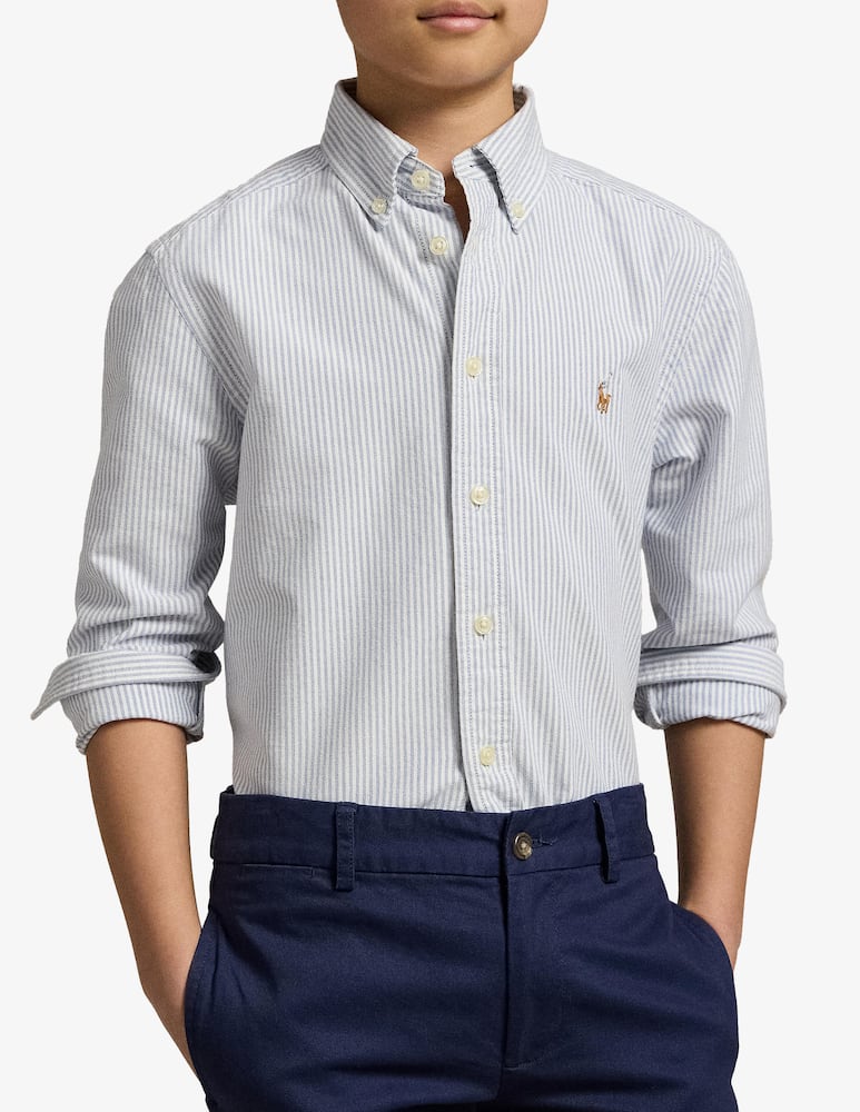 rinascente Polo Ralph Lauren Striped cotton oxford shirt