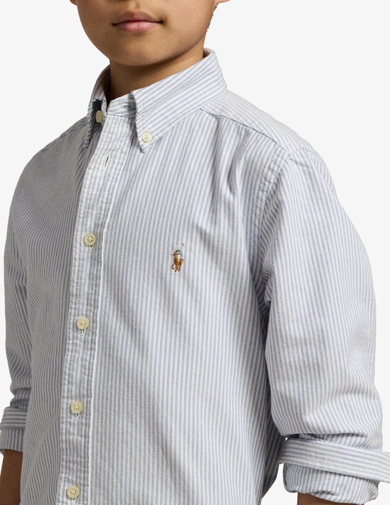 rinascente Polo Ralph Lauren Striped cotton oxford shirt