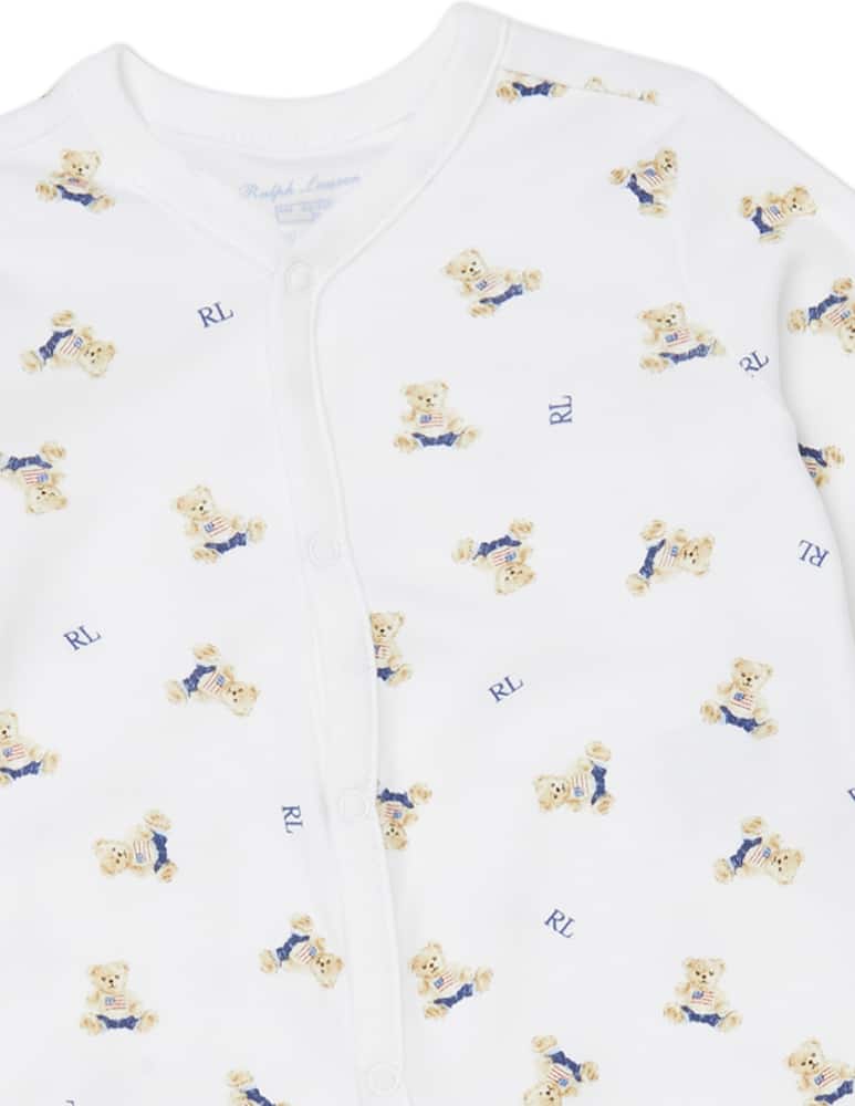 rinascente Polo Ralph Lauren Bear one piece bodysuit
