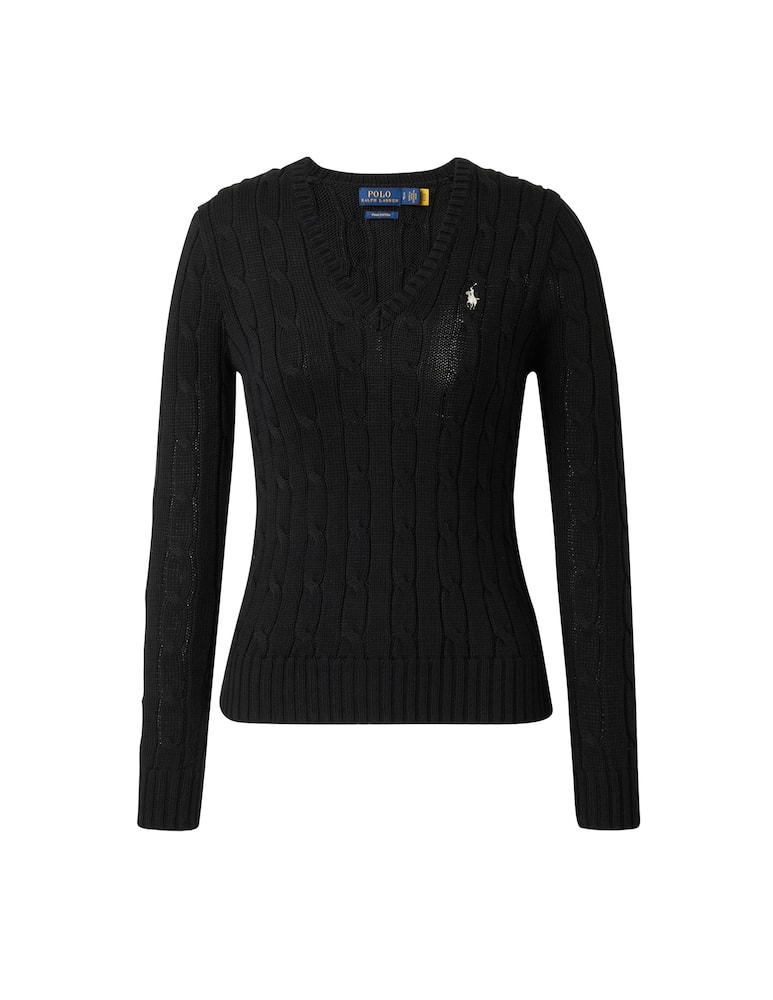 rinascente Polo Ralph Lauren Kimberly classic long sleeve sweater - black