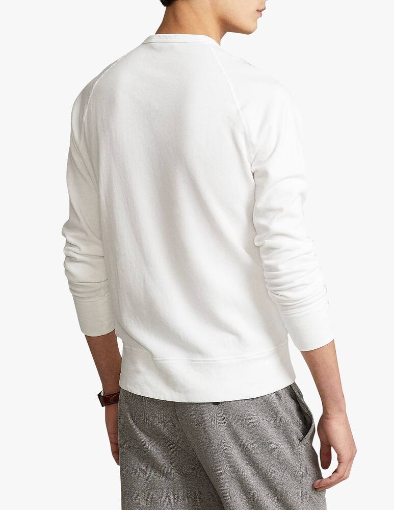 rinascente Polo Ralph Lauren Terry crewneck sweatshirt - white