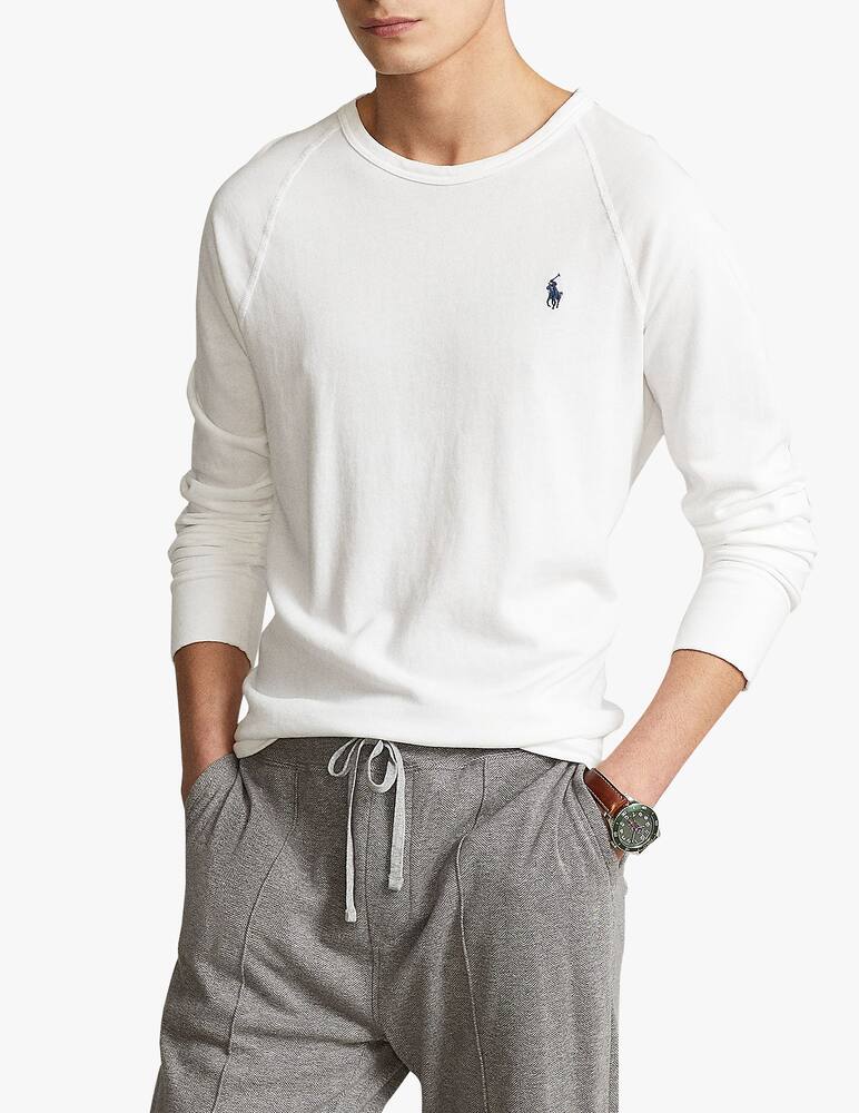 rinascente Polo Ralph Lauren Terry crewneck sweatshirt - white