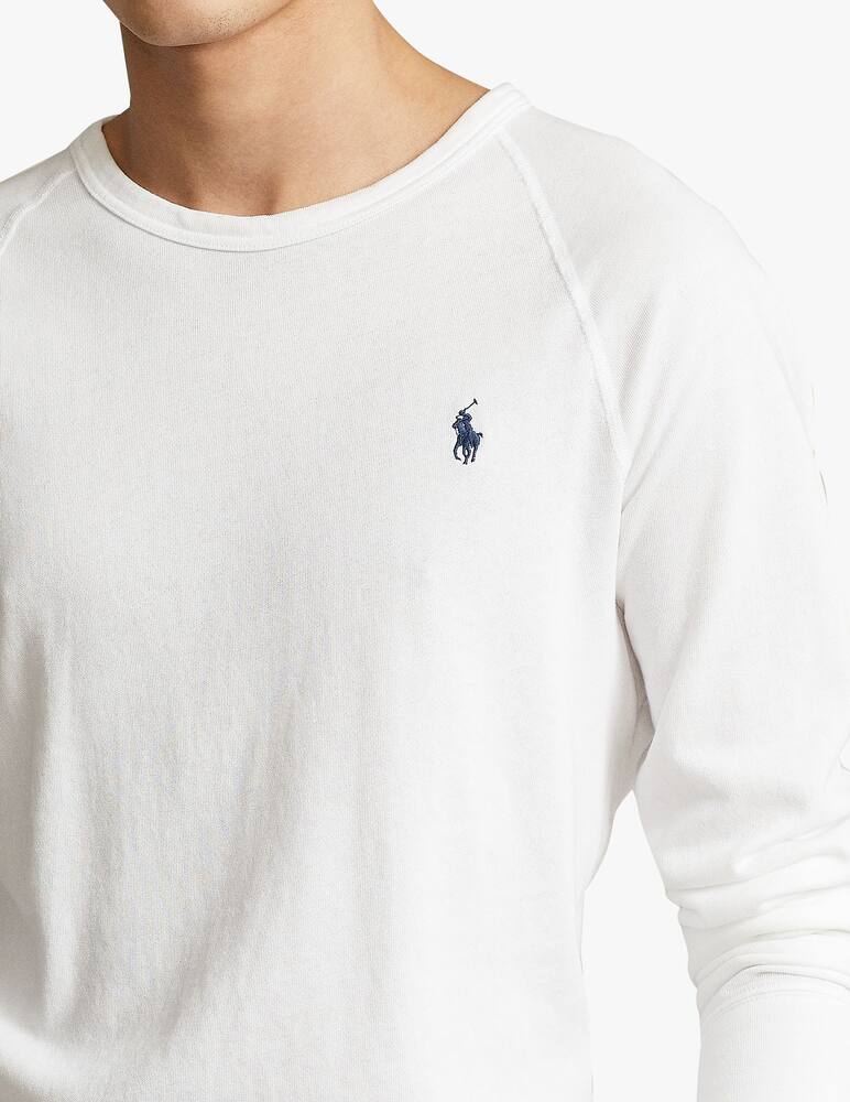 rinascente Polo Ralph Lauren Terry crewneck sweatshirt - white