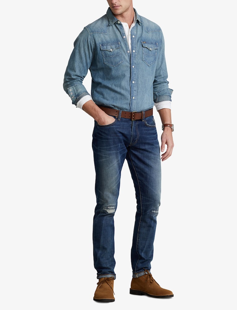 rinascente Polo Ralph Lauren Camicia western denim 