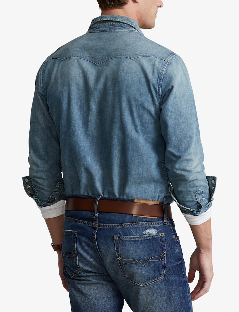 Polo Ralph Lauren Camicia western denim - immagine 3 Polo Ralph Lauren Camicia western denim - immagine 3