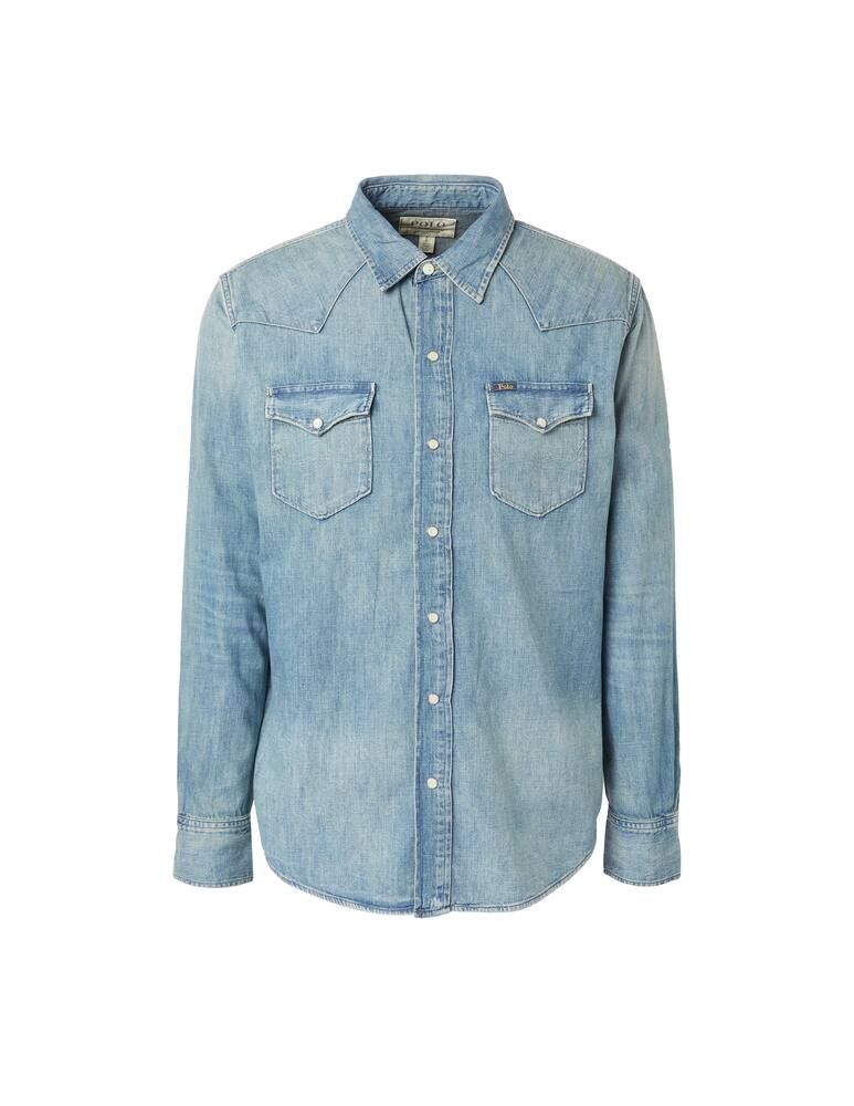 rinascente Polo Ralph Lauren Denim western shirt - blue