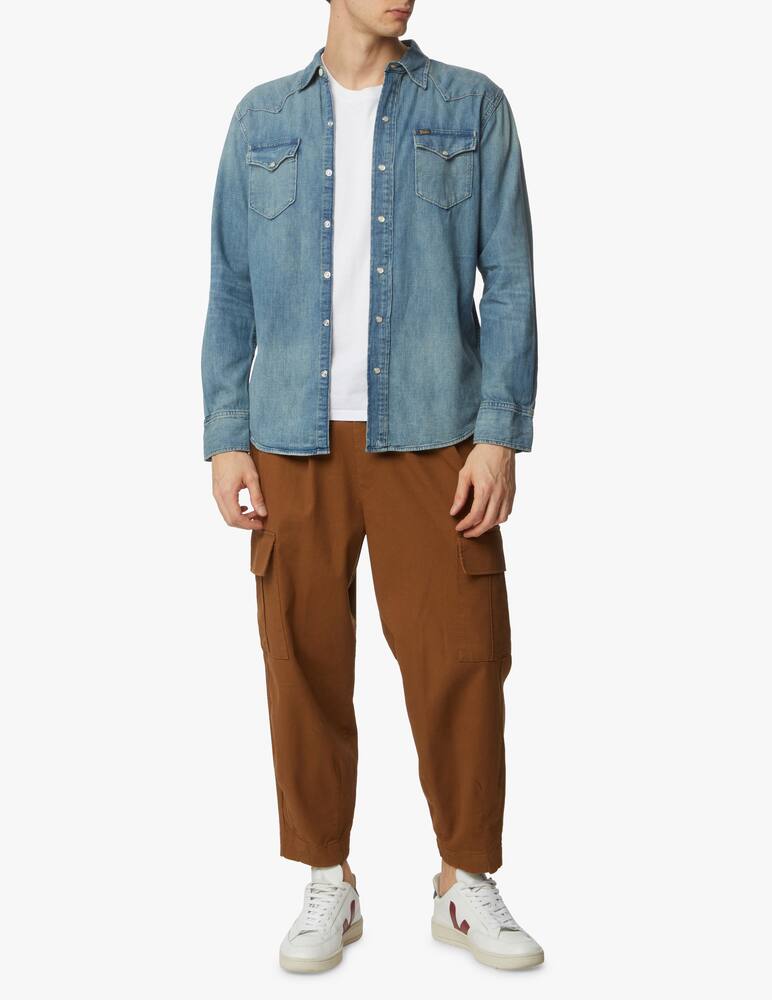 rinascente Polo Ralph Lauren Denim western shirt - blue