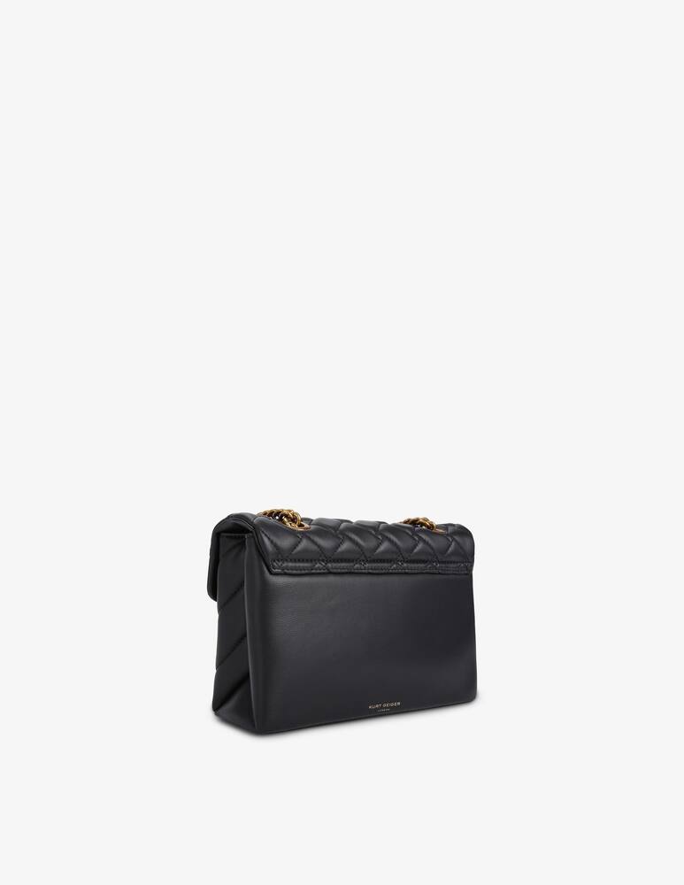 rinascente Kurt Geiger Borsa a tracolla in pelle Kensington  - Nero
