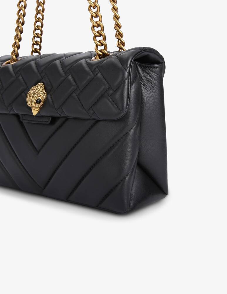 rinascente Kurt Geiger Borsa a tracolla in pelle Kensington  - Nero