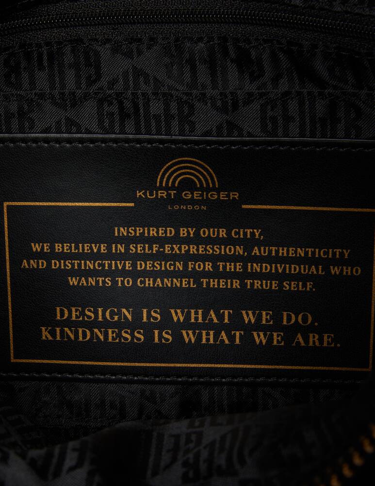 rinascente Kurt Geiger Borsa a spalla Keng Hobo Soft - Nero