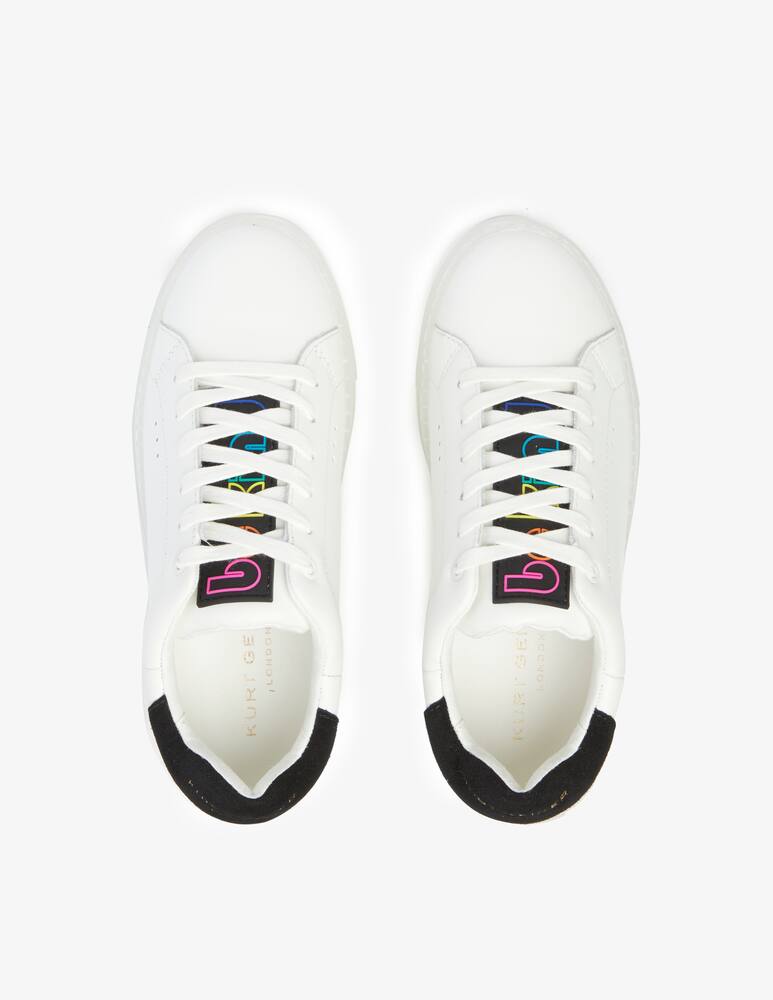 rinascente Kurt Geiger Laney leather sneakers - white