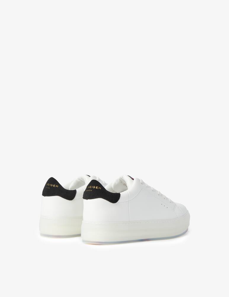 rinascente Kurt Geiger Laney leather sneakers - white