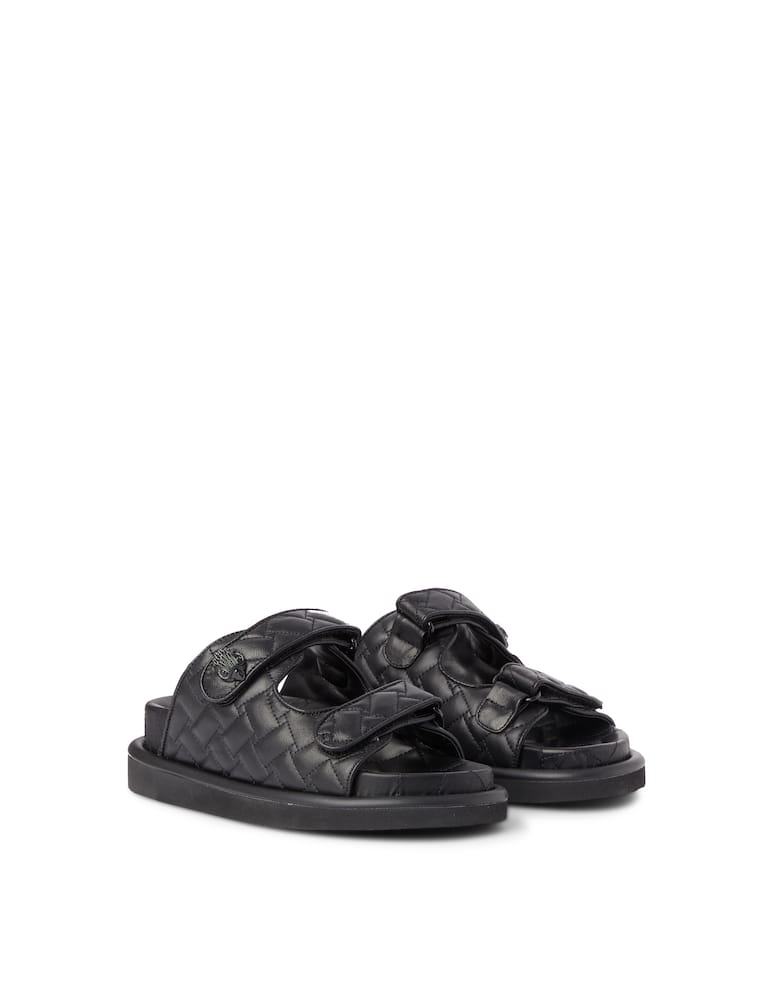 Kurt Geiger Ciabattine in pelle trapuntate Orson - nero - immagine 2 Kurt Geiger Ciabattine in pelle trapuntate Orson - nero - immagine 2