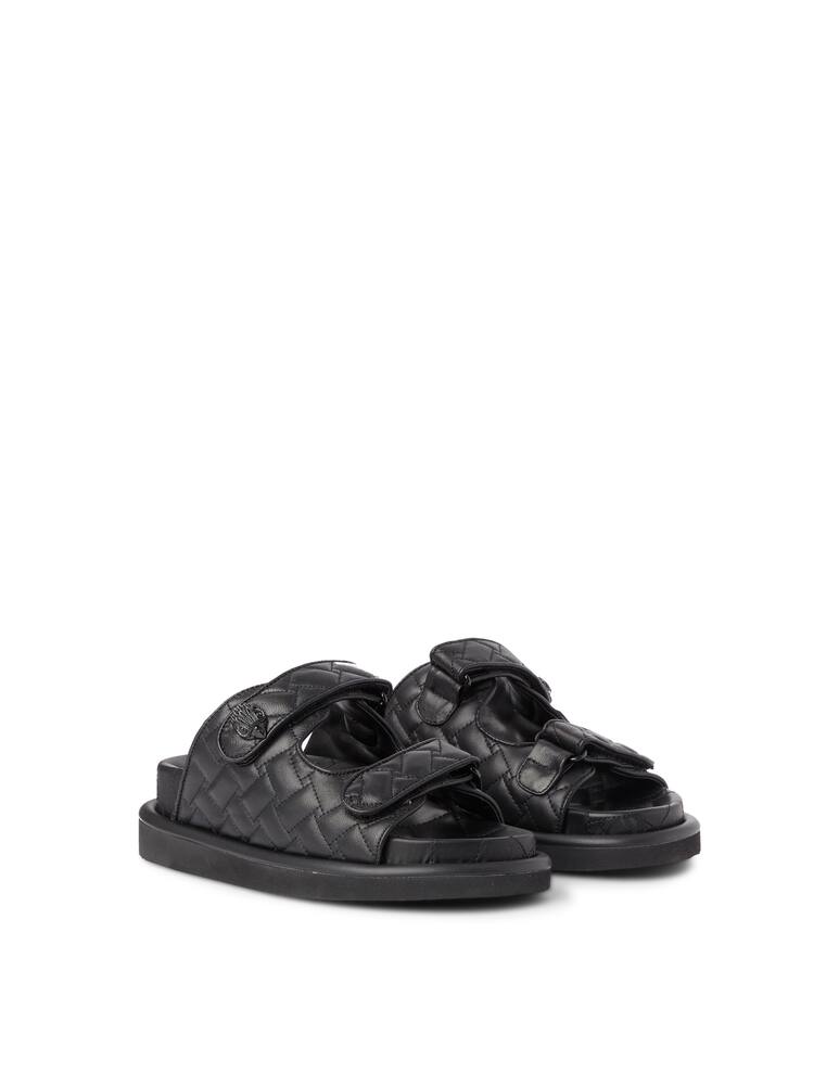 rinascente Kurt Geiger Ciabattine in pelle trapuntate Orson - nero