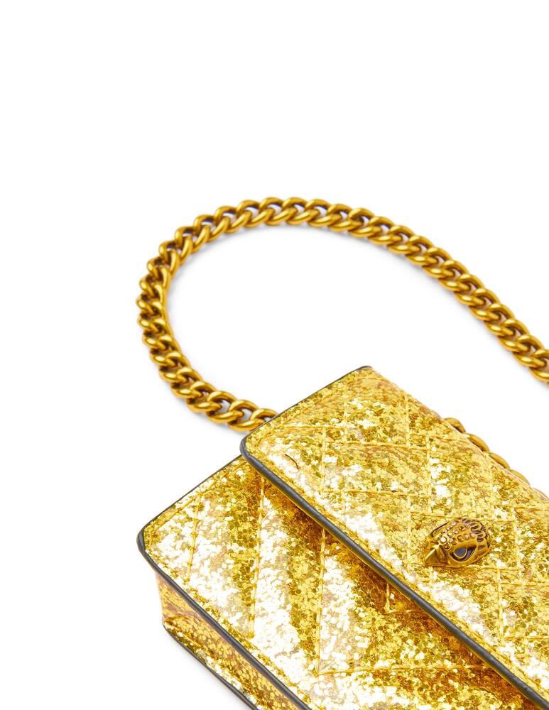 rinascente Kurt Geiger Borsa a tracolla mini Kensington - Oro