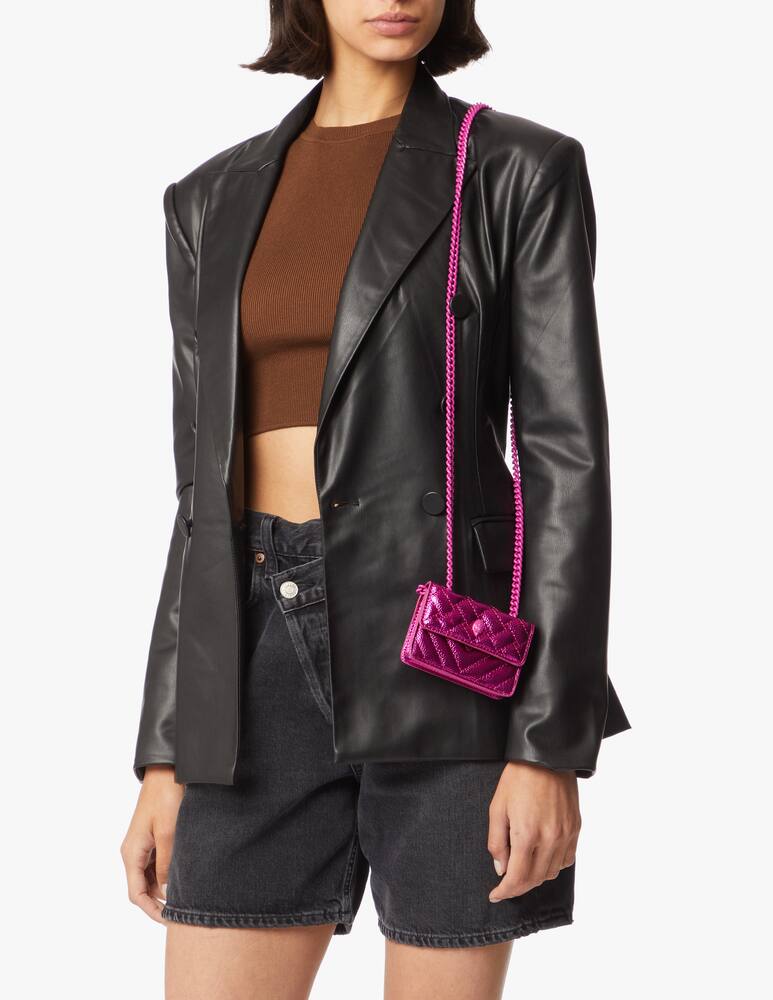 rinascente Kurt Geiger Kensington mini  crossbody bag - pink