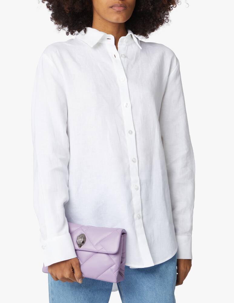 rinascente Kurt Geiger Borsa a tracolla Kensington soft medium - lilla