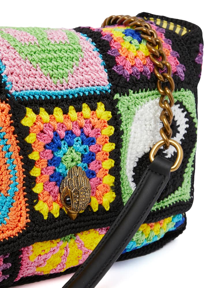 rinascente Kurt Geiger Borsa grande Crochet Kensington - multicolor