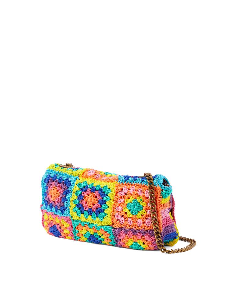 rinascente Kurt Geiger Borsa mini Crochet Kensington - multicolor