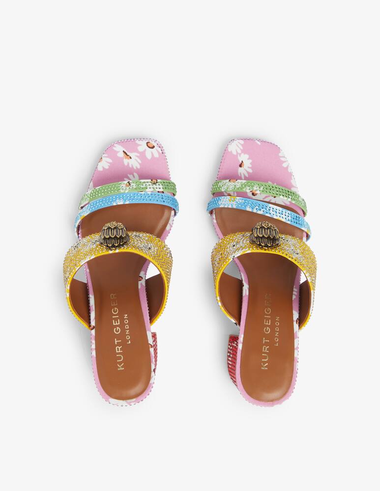 rinascente Kurt Geiger Kensington heeled sandals - multi