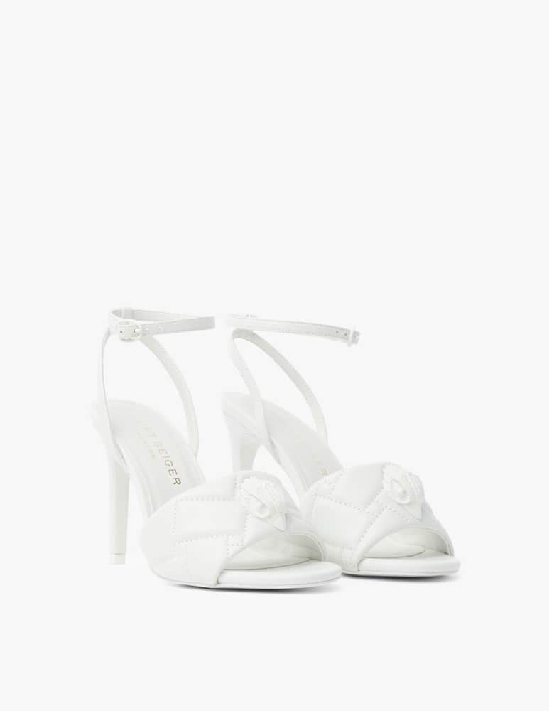 rinascente Kurt Geiger Kensington heeled sandals - white