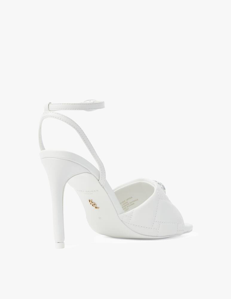 rinascente Kurt Geiger Kensington heeled sandals - white