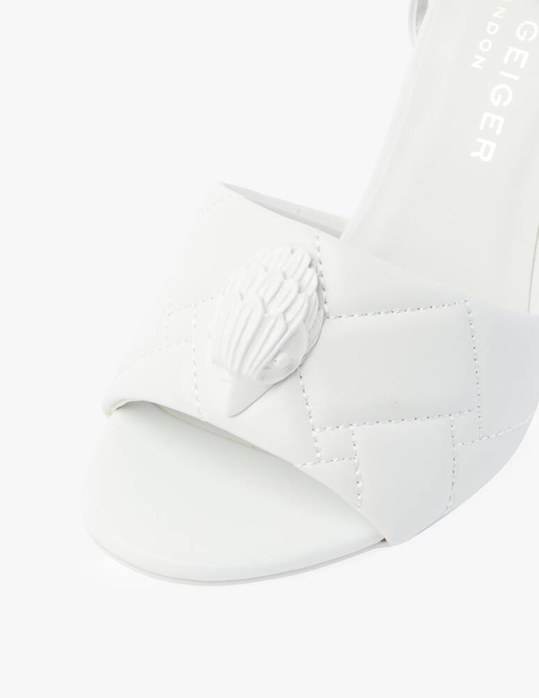 rinascente Kurt Geiger Kensington heeled sandals - white