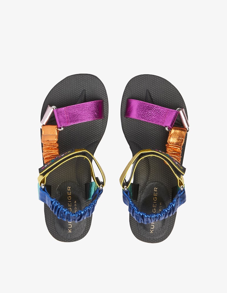 rinascente Kurt Geiger Sandali bassi Orion Tbar laterale