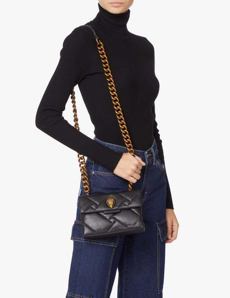 rinascente Kurt Geiger Mini Kensington soft bag - Black