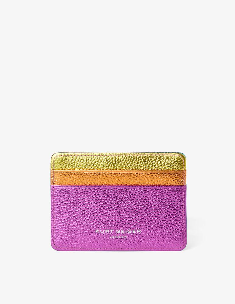 Kurt Geiger Rainbow cardholder Light blue Rinascente.it
