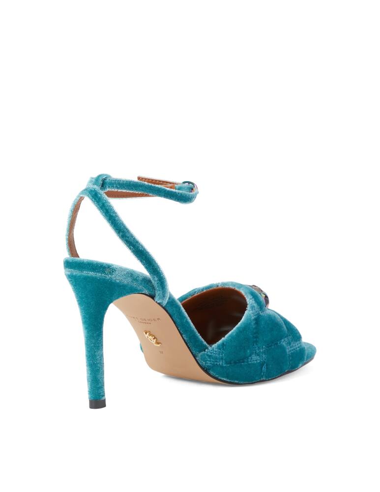 rinascente Kurt Geiger Sandali con tacco Kensington - Azzurro