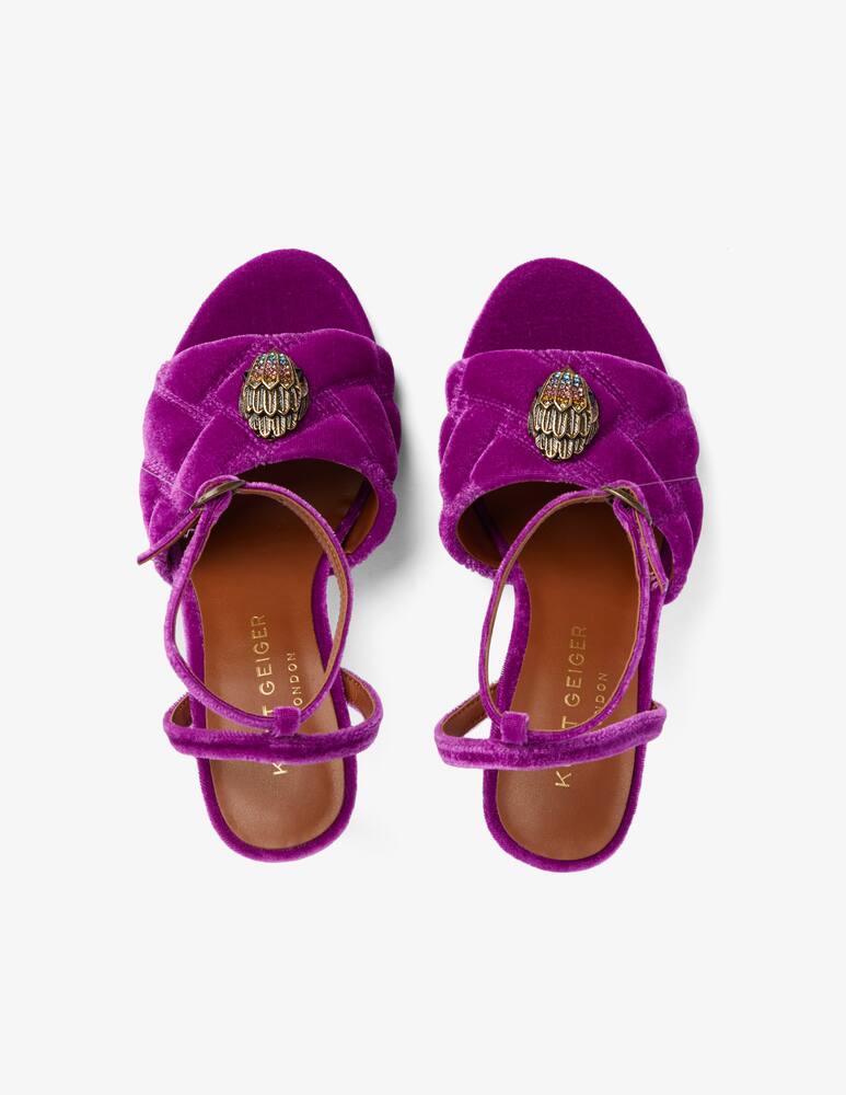 rinascente Kurt Geiger Sandali con tacco Kensington - Rosa