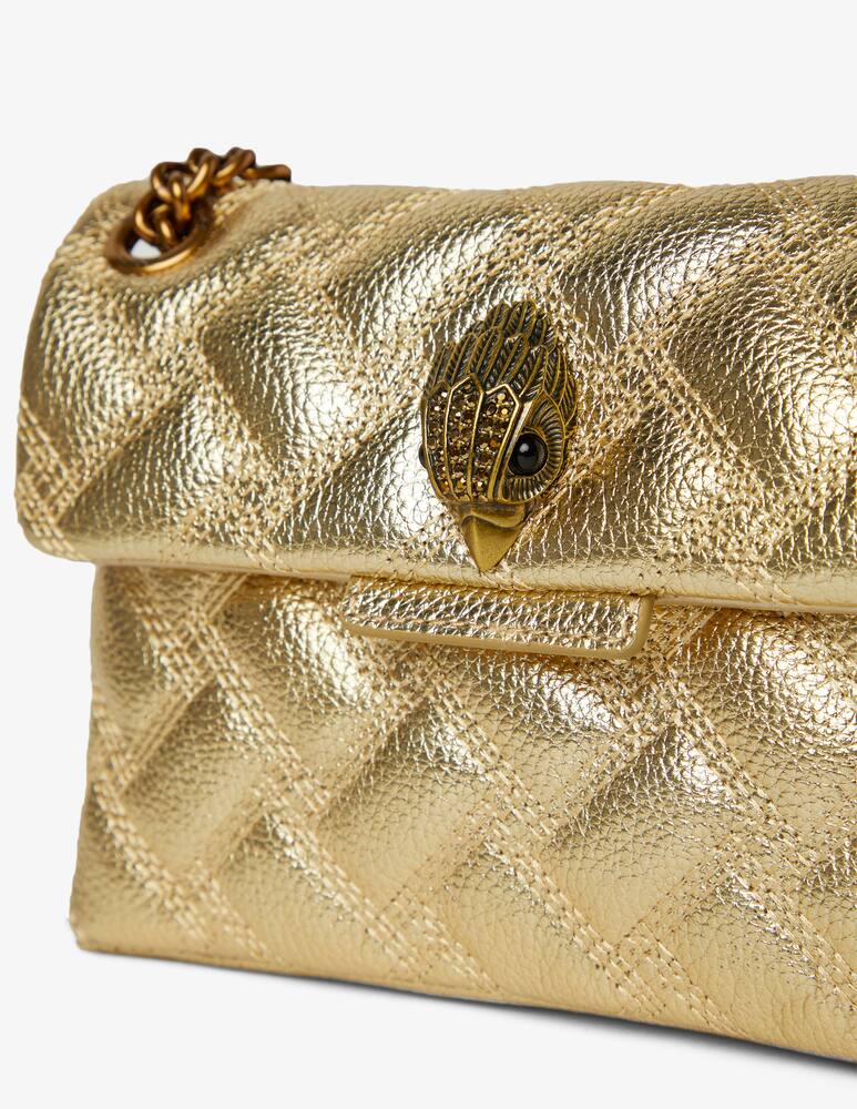 rinascente Kurt Geiger Mini Kensington crossbody bag - Gold