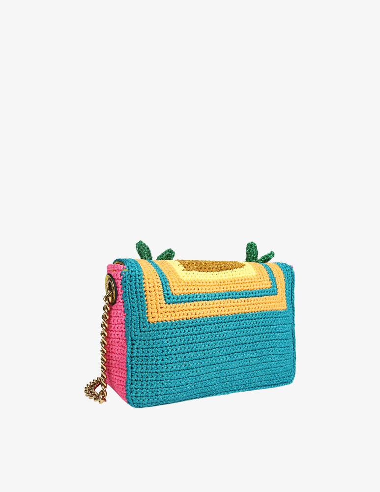 rinascente Kurt Geiger Keng L borsa frutta all'uncinetto