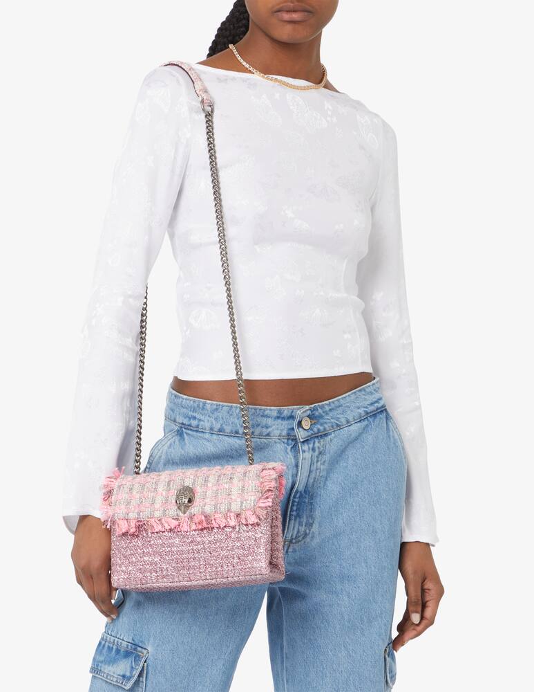 rinascente Kurt Geiger Borsa in rafia Keng M 