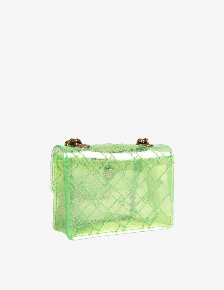 rinascente Kurt Geiger Keng micro vinyl bag