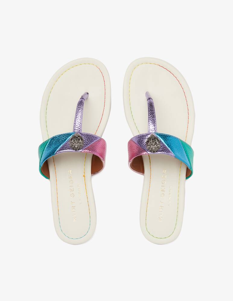 rinascente Kurt Geiger Kensington flat sandals