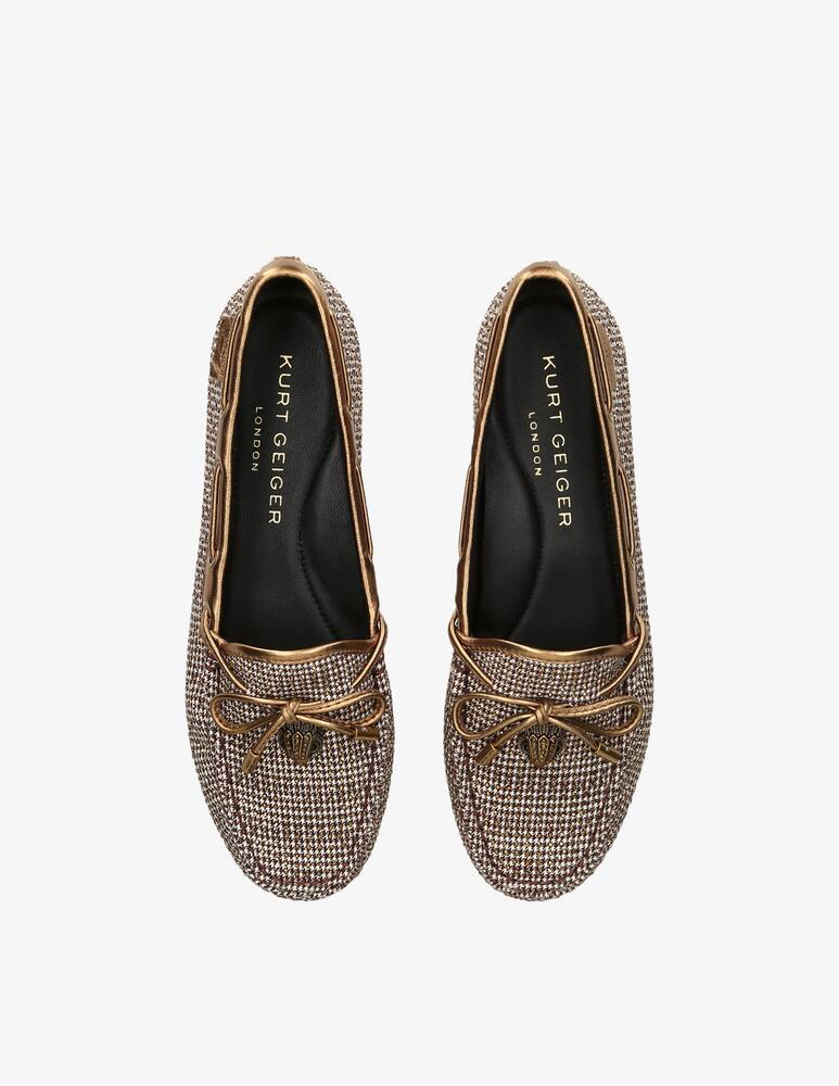 rinascente Kurt Geiger Eagle crystal loafers