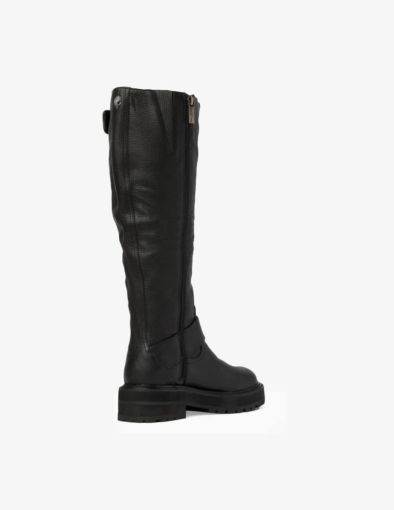 rinascente Kurt Geiger Hackney biker knee-high boots