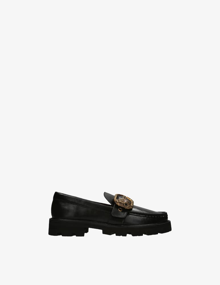 Kurt Geiger Mocassini in pelle con catena Mayfair - immagine 1 Kurt Geiger Mocassini in pelle con catena Mayfair - immagine 1