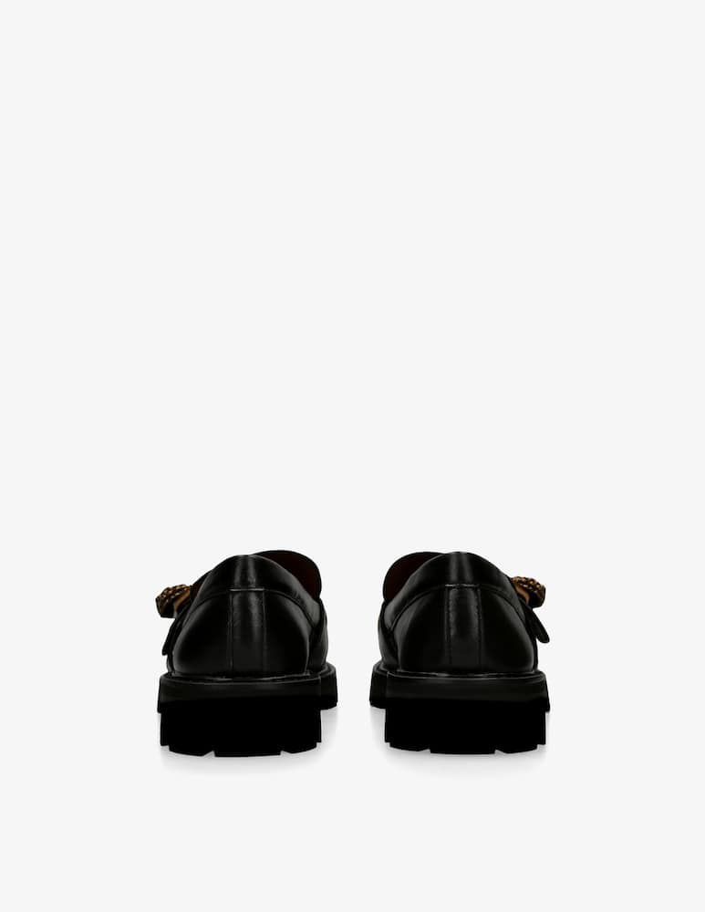 Kurt Geiger Mocassini in pelle con catena Mayfair - immagine 4 Kurt Geiger Mocassini in pelle con catena Mayfair - immagine 4