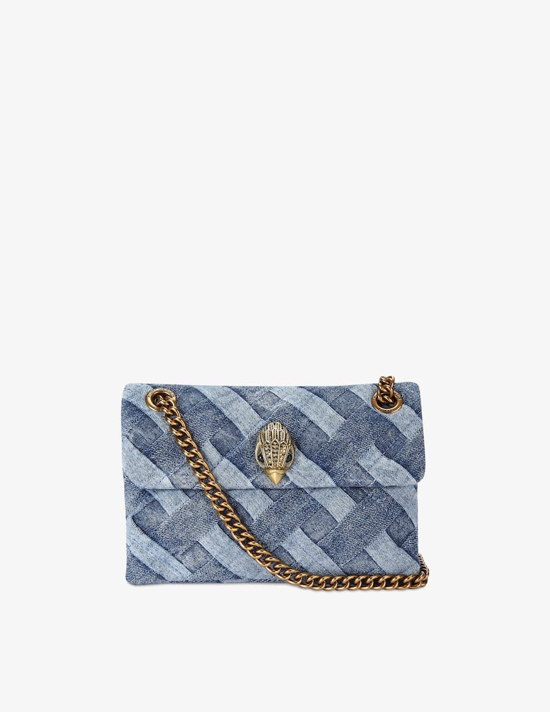 rinascente Kurt Geiger Mini Keng denim bag