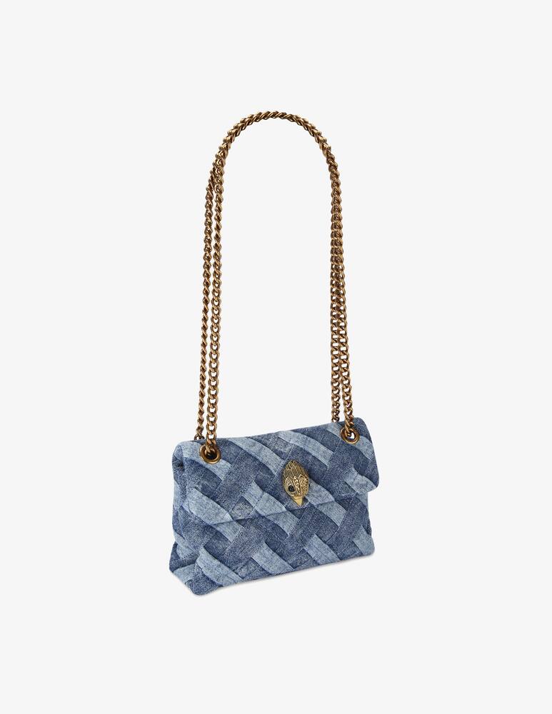rinascente Kurt Geiger Mini Keng denim bag