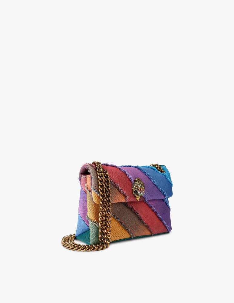 rinascente Kurt Geiger Denim stripe crossbody