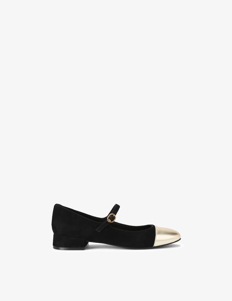 Kurt Geiger Ballerina mary jane in camoscio - immagine 1