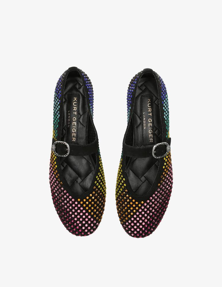 rinascente Kurt Geiger Ballerina Mayfair Crystal